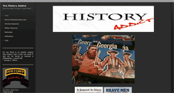 Desktop Screenshot of historyaddict.com